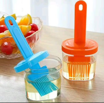 Oil Bottle With Silicone Brush