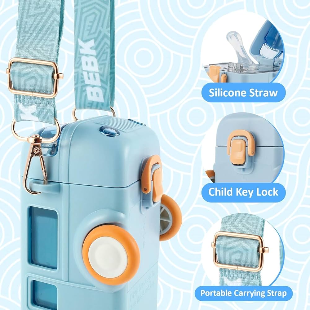 Bus Shaped Kids Water Bottle