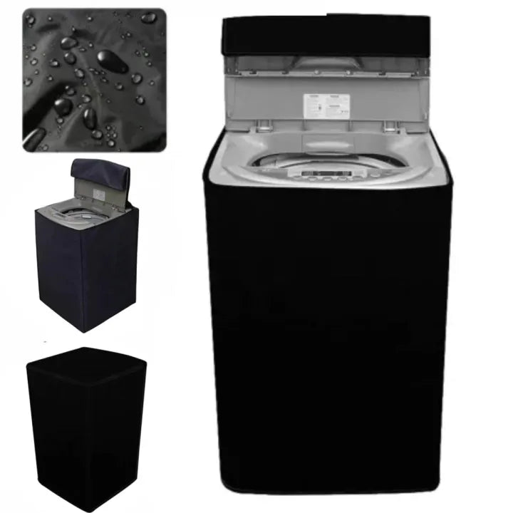 Universal Washing Machine Cover 100% waterproof - for all brands machines Top Loader Automatic / Semi Auto All Brands Supported Durable Oxford Polyester - Washer and Dryer Covers for Sheds, Garages, Balcony 11KG-12KG-13KG-15KG
