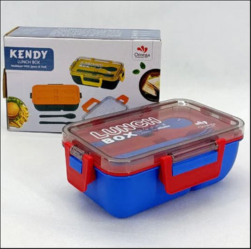 Kids Lunch Box with Spoon & Fork 850ML Kids Lunch Box Leak-Proof & BPA-Free Food Storage Container Durable Kids Lunch Box with Multi-Compartments for School Picnic