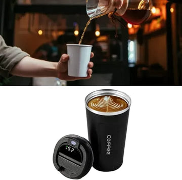 Smart Temperature Display Coffee Cup